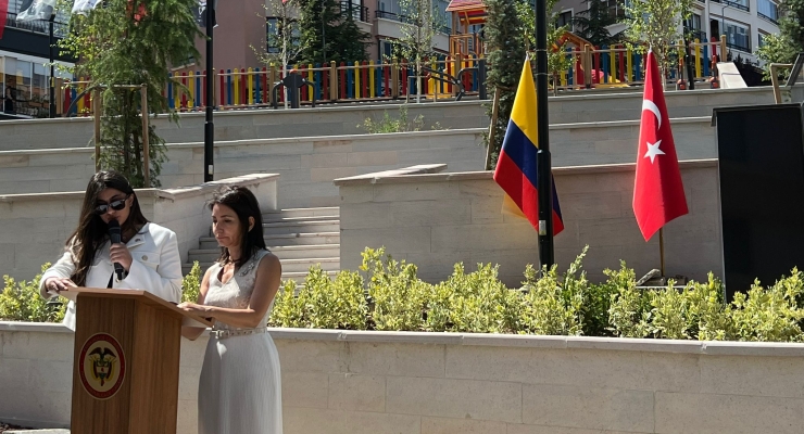 Actos conmemorativos en Türkiye con ocasión del 214 aniversario de la Independencia Nacional de Colombia