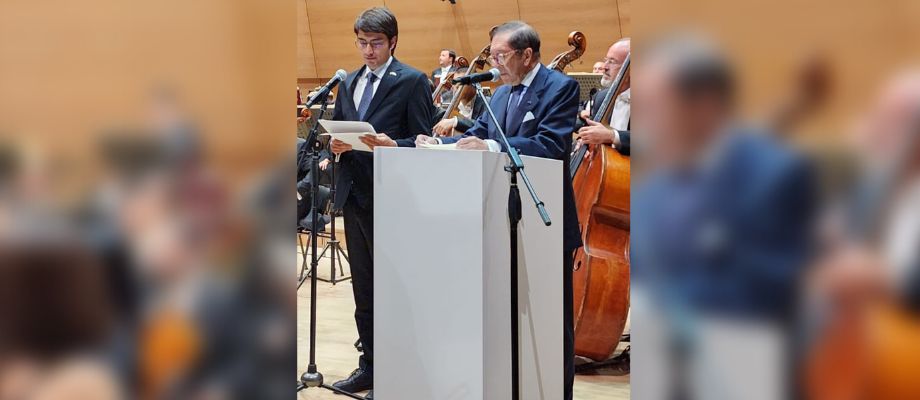 La Orquesta Sinfónica Presidencial de Türkiye bajo dirección del Maestro colombiano Felipe Aguirre