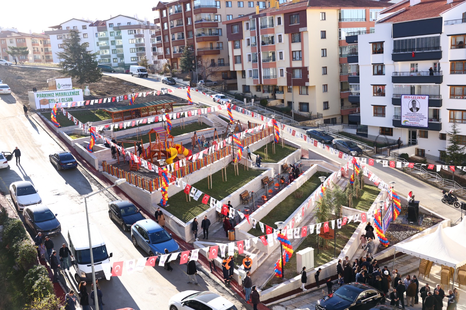 Inauguración Parque República de Colombia en Ankara, Turquía