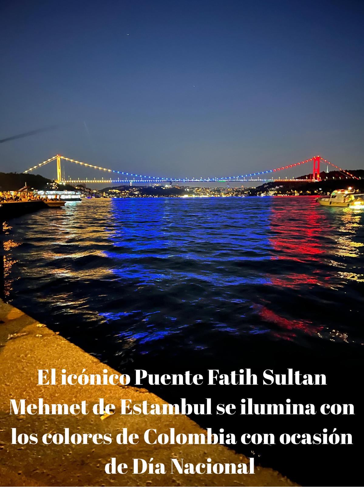 Conmemoración de los 215 años de Independencia de Colombia con actividades organizadas en Ankara, Estambul, Capadocia y Antalya