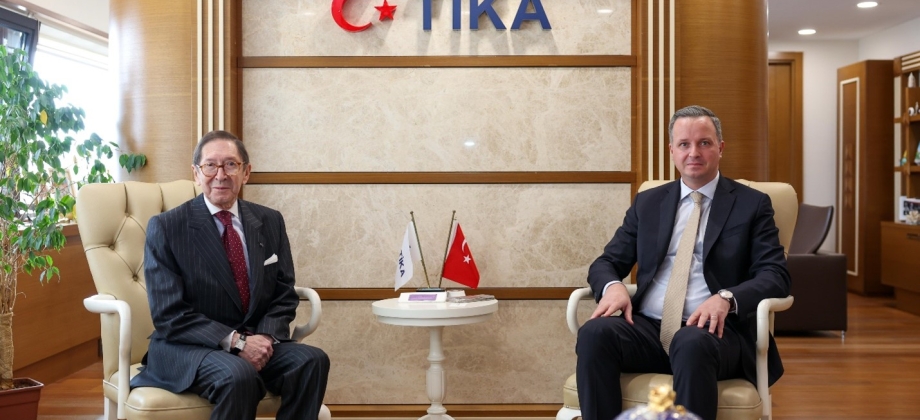 Creciente cooperación y la consolidación del estatus de socios estratégicos fueron tratados en diálogo entre el Embajador de Colombia en Ankara y el Presidente de la Agencia Turca 