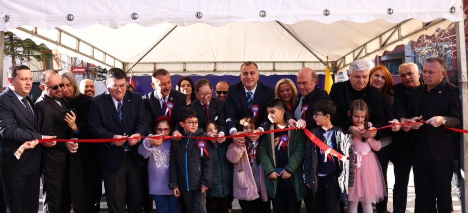 Inauguración Parque República de Colombia en Ankara, Turquía