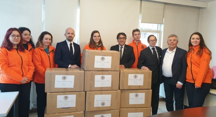 Embajada de Colombia en Ankara realiza campaña de donación para víctimas de terremotos
