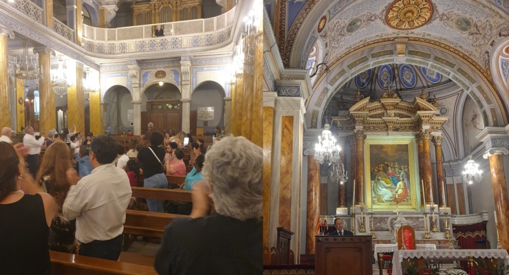 Concierto a cargo del Maestro organista Álvaro Posada en la Catedral de Estambul