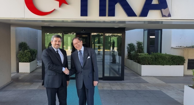 Reunión del Embajador Julio Riaño con el Vicepresidente de la Agencia Turca de Cooperación y Coordinación (TIKA)