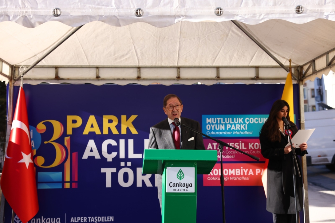 Inauguración Parque República de Colombia en Ankara, Turquía