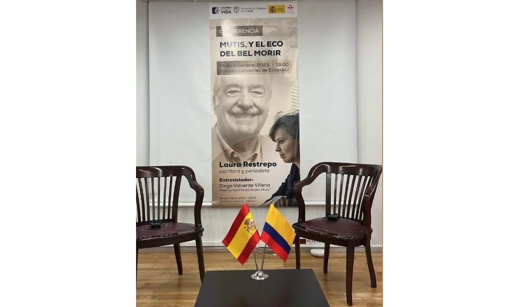 Ciclo de conferencias de la escritora y periodista Laura Restrepo en Estambul y Ankara, y ceremonia de clausura del curso de español para Diplomáticos del Ministerio de Relaciones Exteriores y servidores públicos de Turquía